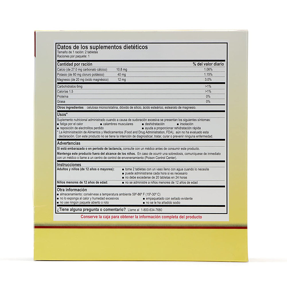 Medique Medi-Lyte box highlighting 500 tablets total for long-term use.