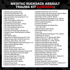 MediTac SOF tourniquet and compact gear for bleeding control.