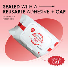 MEDIWIPER 1920 Wipes resealable cap keeps moisture