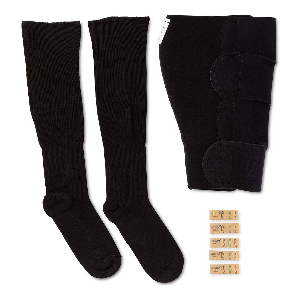 Medline Comprecares 20-50 mmHg range supports edema and varicose veins.