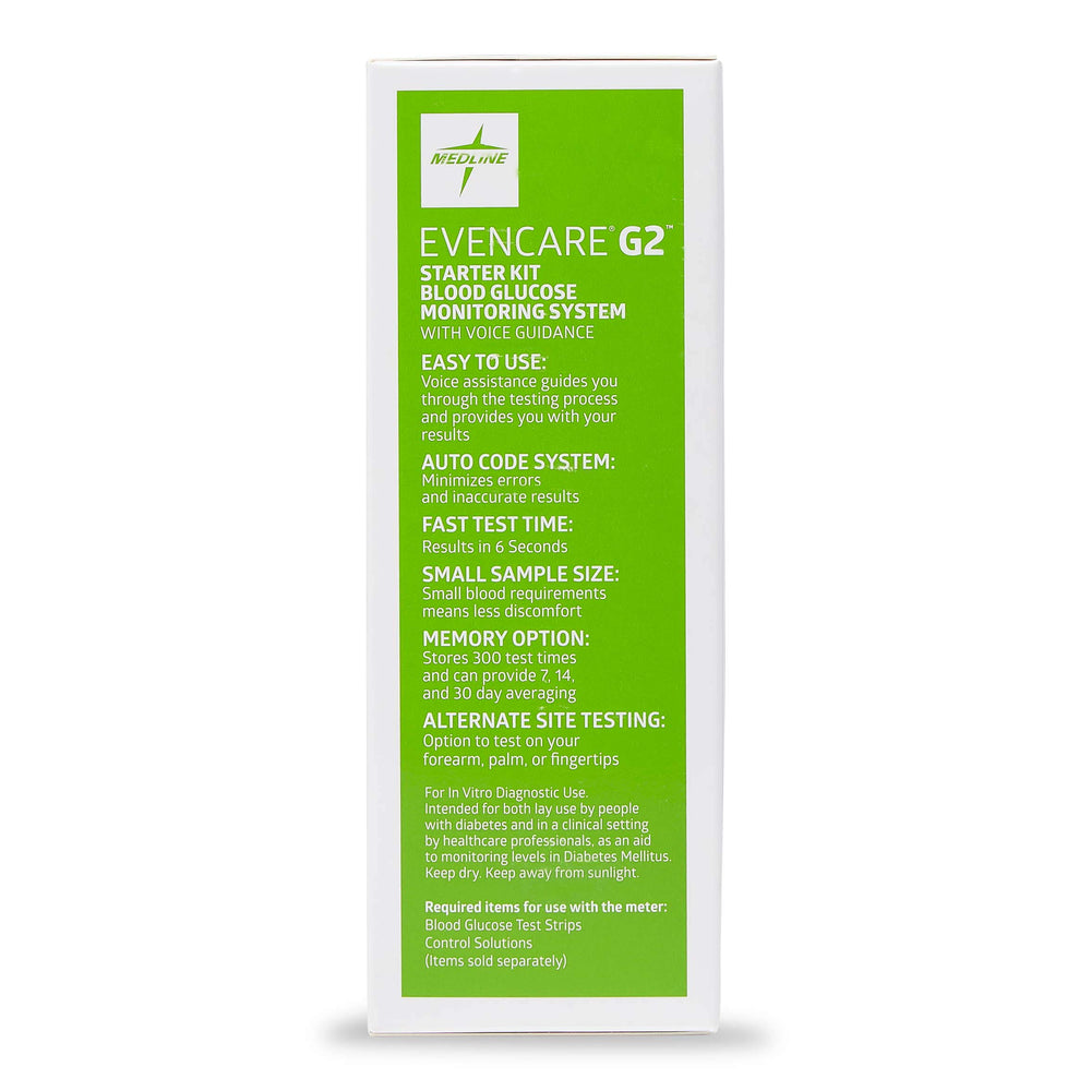 Medline EvenCare G2 lancets pack enabling minimal discomfort