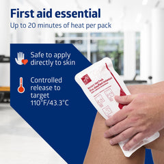 Medline Instant Hot Pack uses disposable packaging to help prevent cross-contamination.