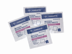 Medline obstetrical cleansing towelette pack-1000 for quick, latex-free cleansing in clinical or home use.