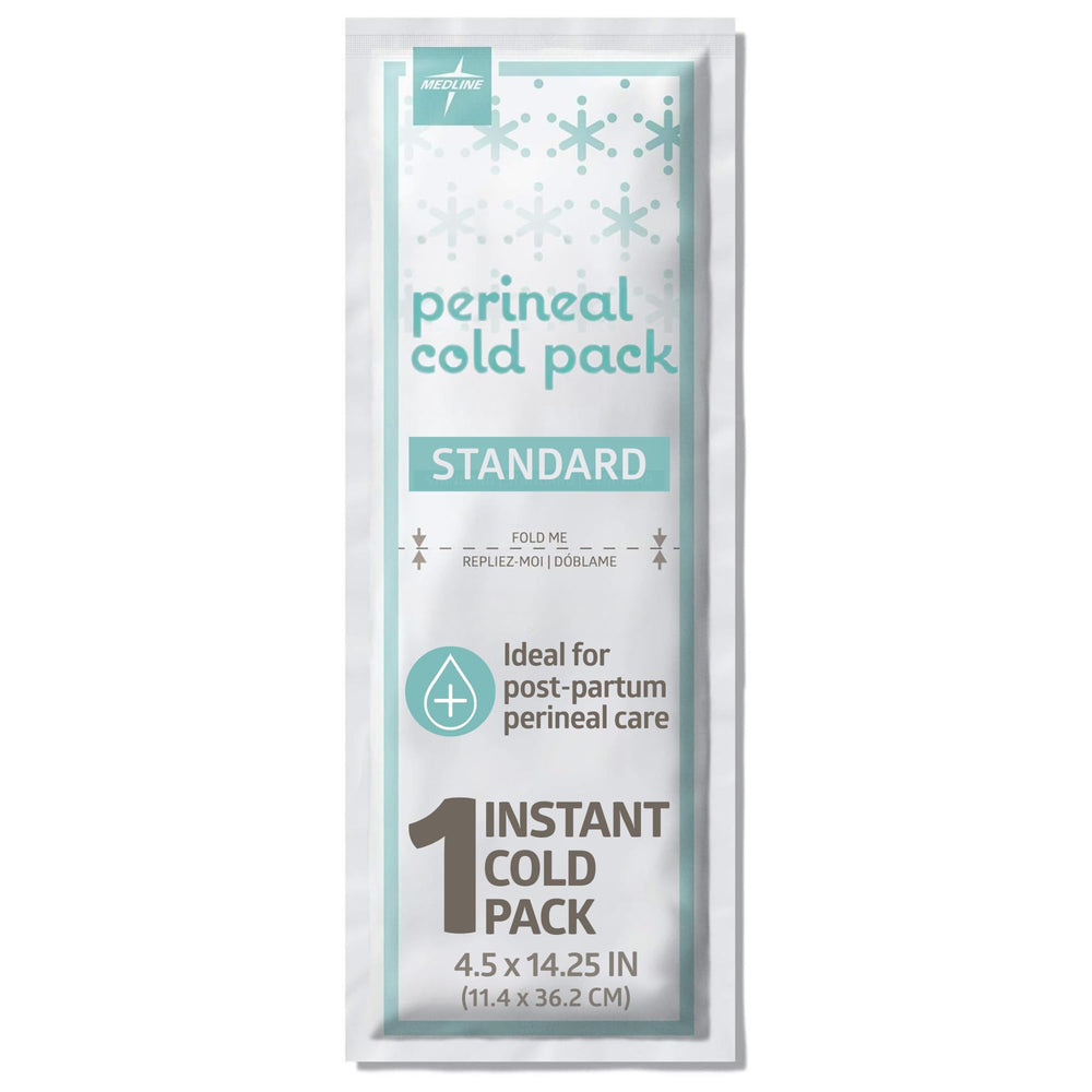Medline perineal cold packs box, 24-count, for convenient postpartum care.