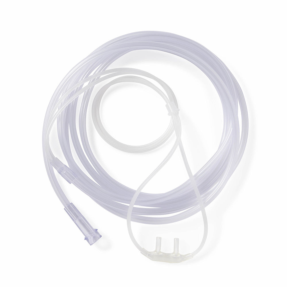 Medline Soft-Touch nasal cannula with 4 ft tubing for extended adult comfort