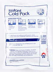 Medlogix instant cold pack case 50ct ready-to-use first aid on the go.