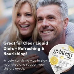Gelatein Plus Lemon in clinical setting hinting at dialysis or oncology support