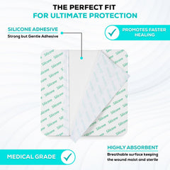 MedVance semi-permeable film close-up illustrating breathable protection