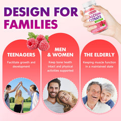 MEENCCD Sugar-free gummies label close-up shows natural raspberry flavor and gentle formula.