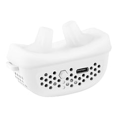 MEETCARE anti-snoring device with strap offers a secure fit for comfortable sleep.