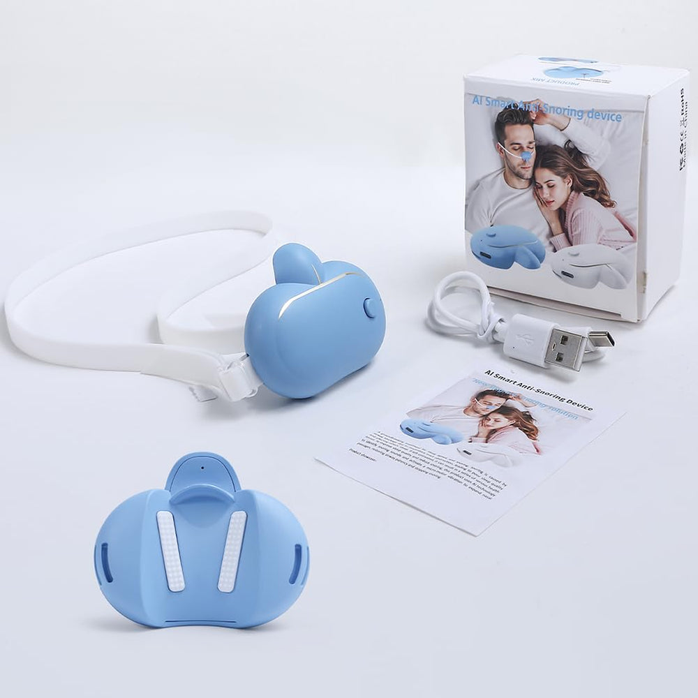 MEETCARE compact sleep aid shown beside the bed for travel