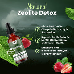 Vitamin D3 inclusion in MEGA HEALTH Zeolite Detox for daily wellness