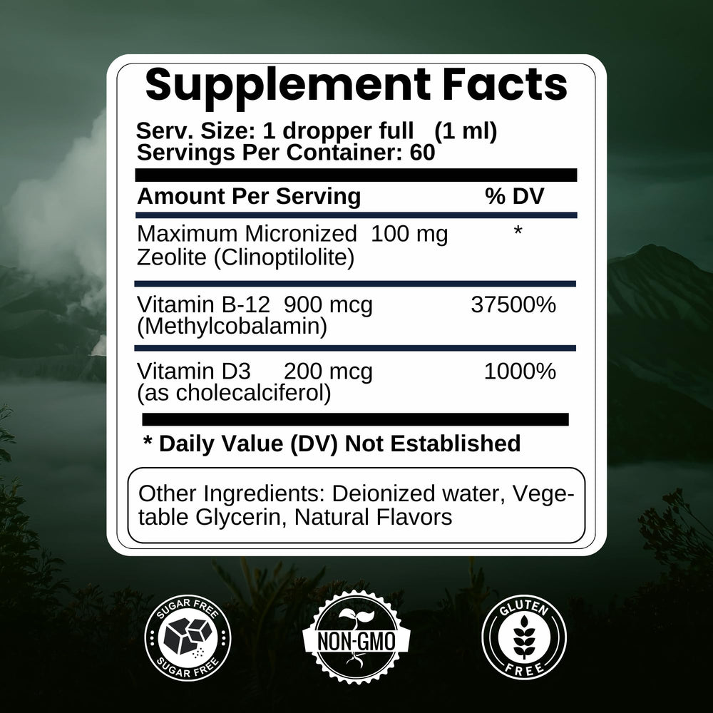 MEGA HEALTH Zeolite Detox is USA-made and third-party tested