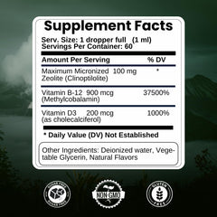 MEGA HEALTH Zeolite Detox is USA-made and third-party tested