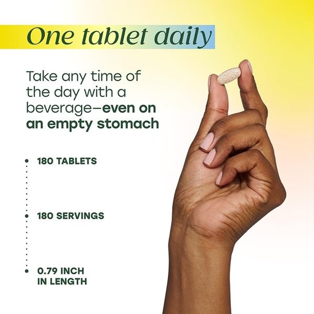 MegaFood Complex C daily use with water in a real life routine