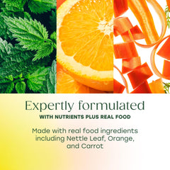 MegaFood Skin, Nails & Hair 2 bottle emphasizes zinc and vitamin C for complexion