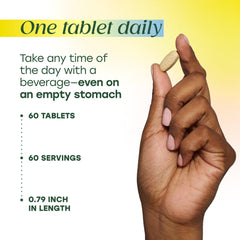 Non-GMO, dairy-free and soy-free MegaFood multivitamin packaging