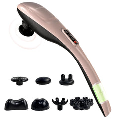 MEGAWISE cordless back massager with ergonomic handle for comfortable use