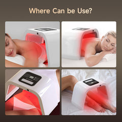 Megelin device suitable for full body light therapy sessions at home