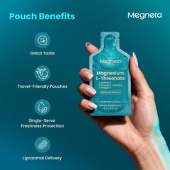 MEGNETA bottle pour shot captures convenient administration without mess.