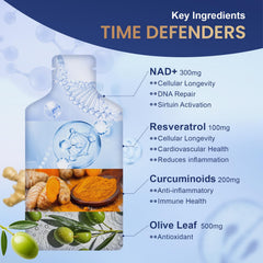 MEGNETA NAD liposomal liquid label highlighting ingredients and transparency