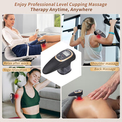 Meifuly Massager control panel with LED display for easy operation