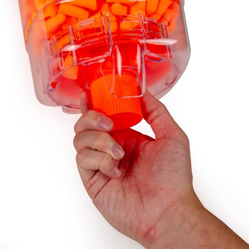 Mellows earplugs close-up reveal extra-soft foam comfort.