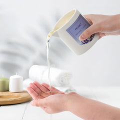 MELONY Luxury Massage Candle pour ready oil with spill proof spout for mess free use