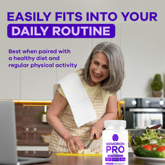 Memorion Pro serving layout suggests daily intake as part of routine.