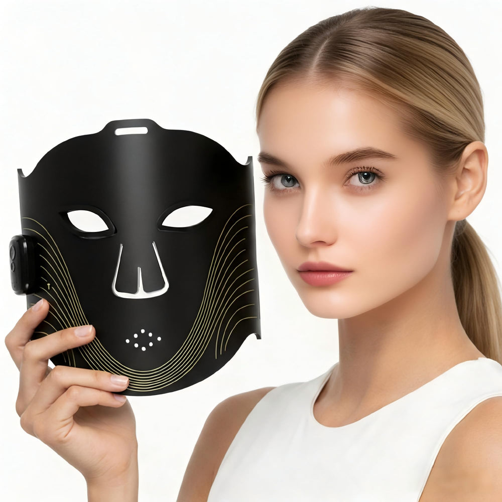 MEMTIM Red Light Mask face delivers at-home red light therapy for clearer, glowing skin.