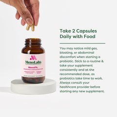 MENOLABS MenoFit hot-flashes concept image showing subtle relief