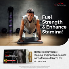 PeakStamina bottle pour suggests easy daily use with water.