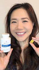 Meo Nutrition daily-dosing capsules shown for convenient routine