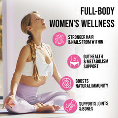 MERRY VITA collagen in a morning routine with water.