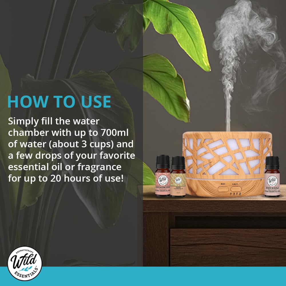 mEssentials Wild Essentials diffuser ideal for living room aroma