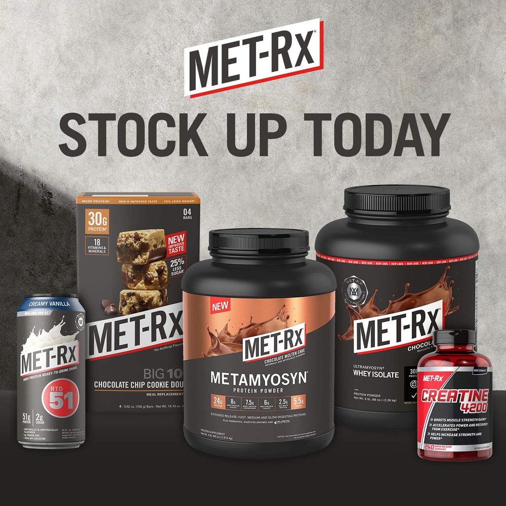 MET-Rx Big 100 Colossal bar in on-the-go setup, ideal pre-workout fuel.