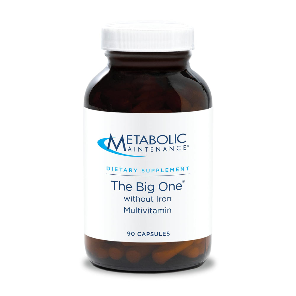 Metabolic Maintenance Big One bottle cap, secure packaging for daily use.
