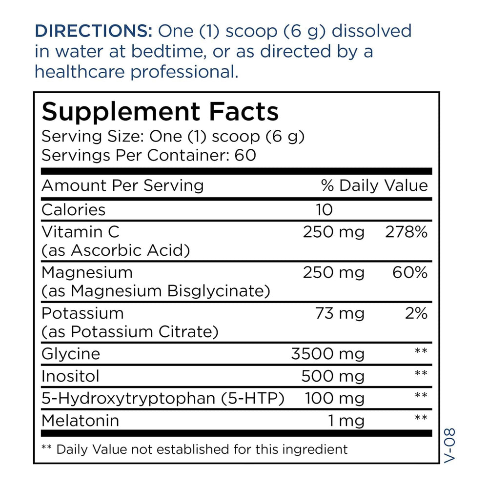 Metabolic Maintenance R.E.M. Maintenance label emphasizing quality ingredients and a non-habit forming formula.