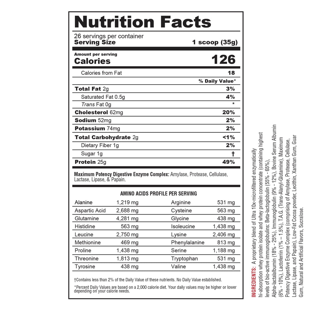 Metabolic Nutrition Protizyme vanilla cake shaker mix for on-the-go fueling