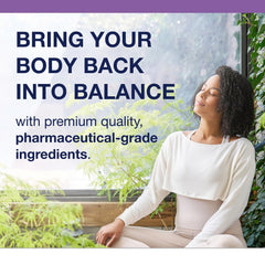Metagenics Adreset ingredients blend image highlighting rhodiola, Panax ginseng, cordyceps.