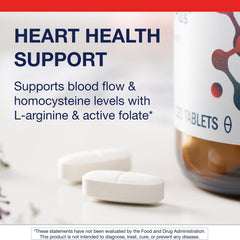 Metagenics Arginine Plus label front highlights non-GMO and gluten-free features.
