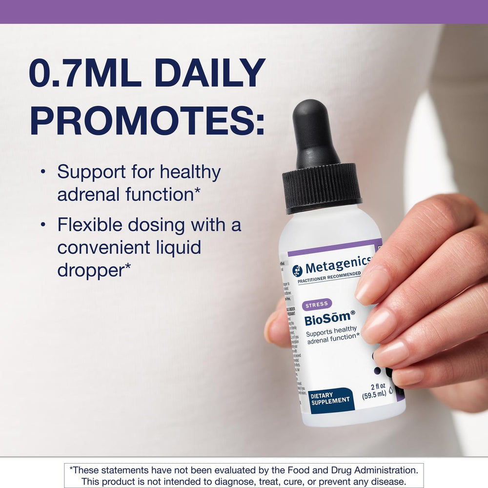 Metagenics BioSom grapefruit extract closeup for balanced support.