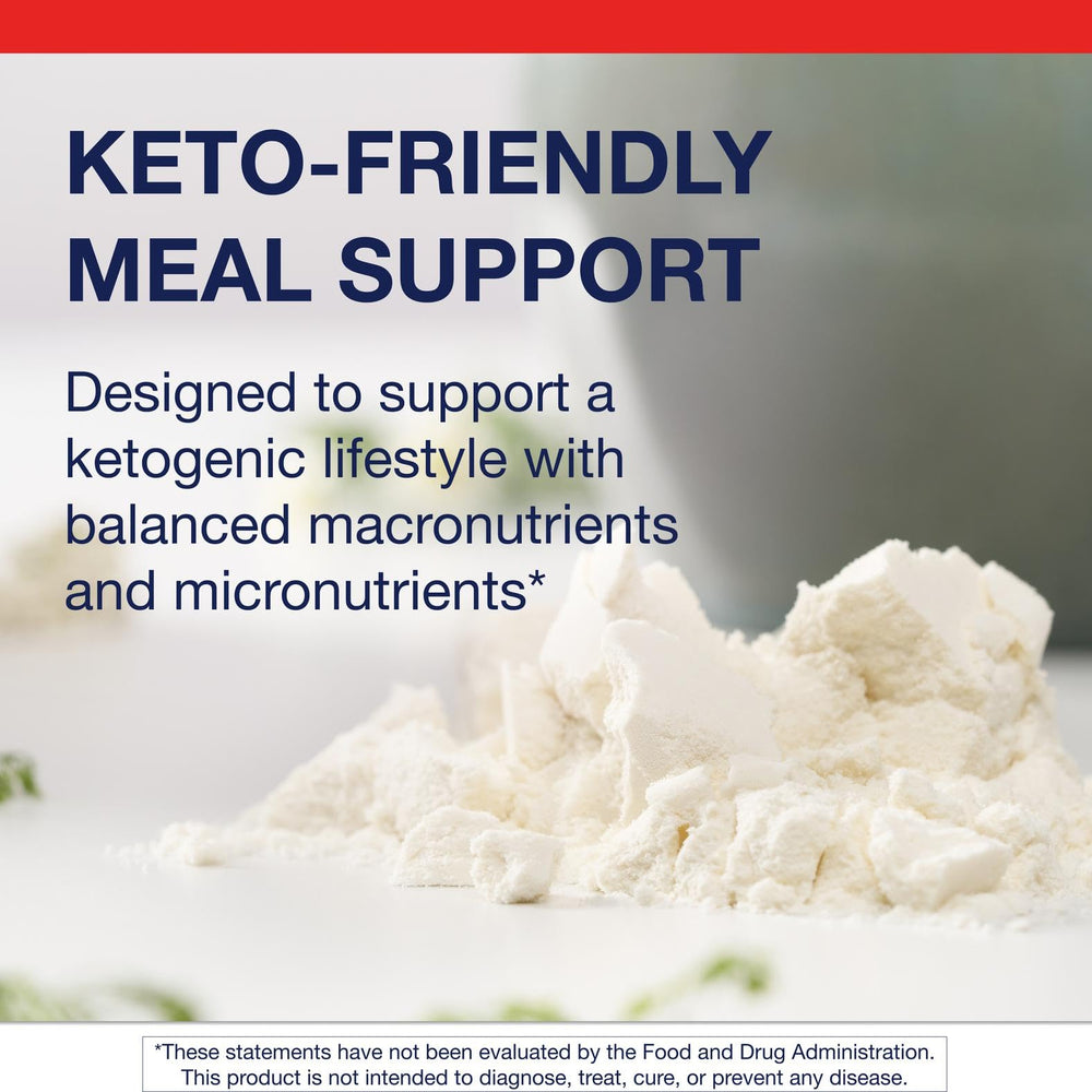 Metagenics Ketogenic Shake vanilla shaker bottle ready for use