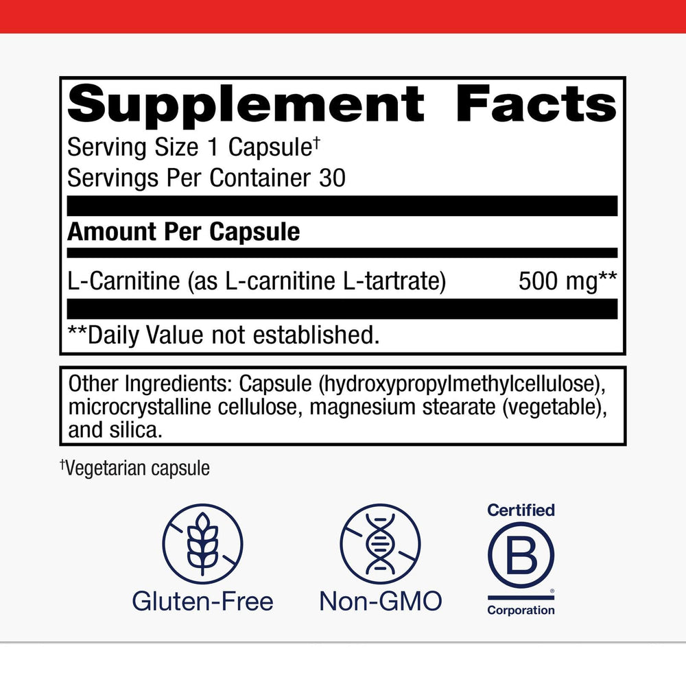 Active lifestyle setting with Metagenics L-Carnitine for fat metabolism.