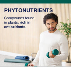 Metagenics PhytoMulti phytonutrient blend highlighting Mediterranean-inspired nutrients.