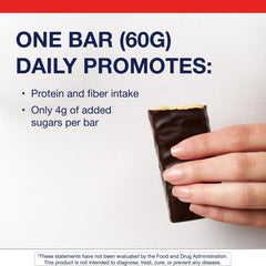 Metagenics Ultra Protein Bar Peanut Butter nutrition facts panel highlights protein and fiber