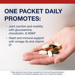 Metagenics Wellness Essentials daily packets ready for on-the-go nutrition and routine support