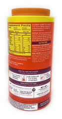Metamucil 4-in-1 psyllium powder highlighting multiple-fiber benefits.