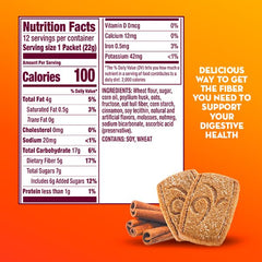 Metamucil Fiber Thins Cinnamon Spice hero image inspiring daily fiber routine.