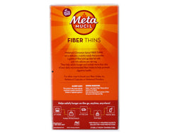 Metamucil Fiber Thins Cinnamon Spice on-the-go packaging for travel